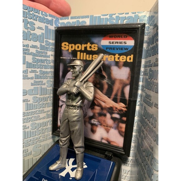 Roger Maris 1998 Sports Illustrated Collection Fine Pewter LE #229/9998 NIB - Picture 3 of 16